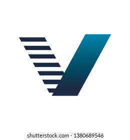 line v logo