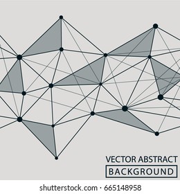 line vector. Abstract background of lines for your ideas, posters, postcards, business cards, websites, on medical and technological subjects.