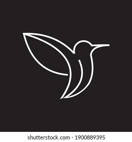 line vector bird logo design inspiration
