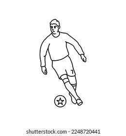 line vector design for people cartoon
