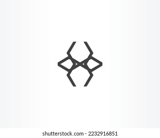 line vector elements concept logo design