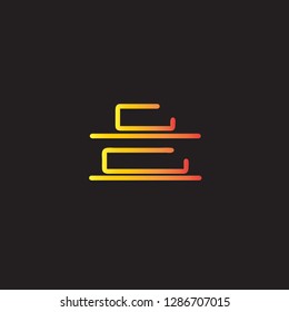 Line vector icon