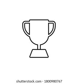 Line vector icon award, reward. Outline vector icon