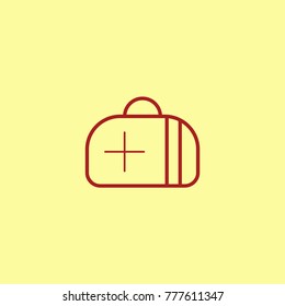Line vector icon minimal design