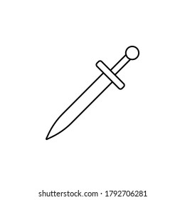 Símbolo de icono del vector de línea. Icono de vector de contorno