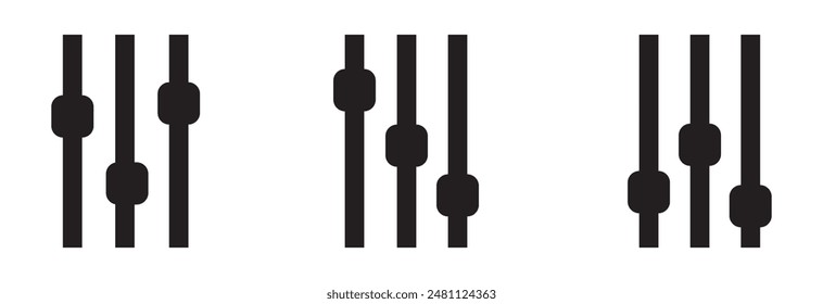  Icono de Vector de línea para Sitios web y diseño plano minimalista móvil eps 10
