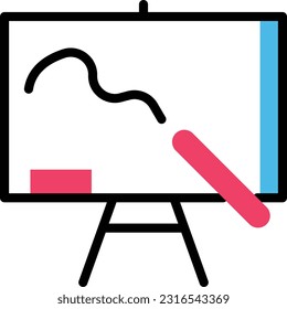 ilustración de vector de línea en un fondo transparente. Símbolos de calidad superior. Iconos vectoriales de color de línea para el concepto y el diseño gráfico.