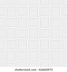 Line vector seamless pattern. Repeating geometric tiles. Modern stylish texture. 