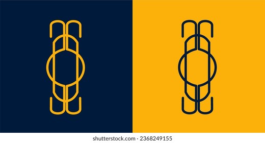 Line vectors that form certain patterns produce aesthetic vectors