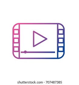 line video digital play media screen