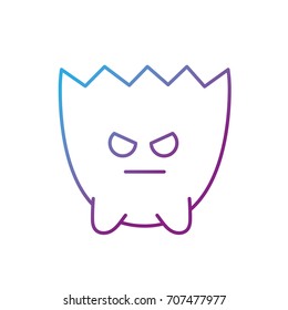 line video game virtual character to play in the console