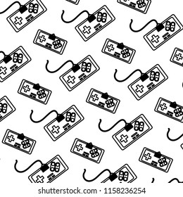 line videogame console play simulator background