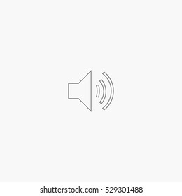 line volume icon