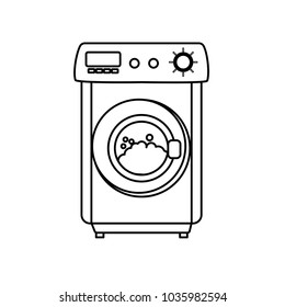 line washing machine object to clean the clothes