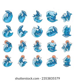 Wasserwache-Symbol-Set, Zeichen
