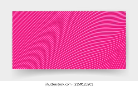 Abstrakte Linienbogenstrukturstruktur, Vektorgrafik oder gewellter Maschenmuster-Hintergrund, Strip-Illustration, 3D-Grafik für einen glatten Flow-Effekt für Technologie- oder Wissenschaftshintergrund, Stream-Motion-Element