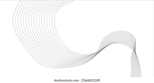 line wave, wave abstract element for design