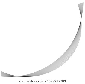 line wave, wave abstract element for design. abstract vector illustration, white background