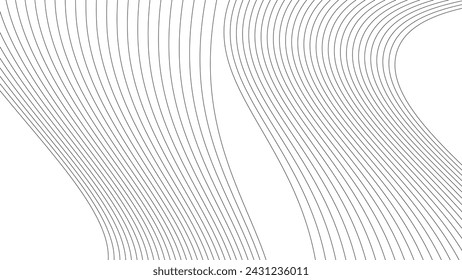 Line wave abstract stripes design wallpaper background vector image for backdrop or presentation