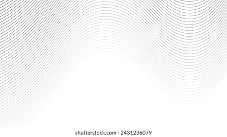 Line wave abstract stripes design wallpaper background vector image for backdrop or presentation