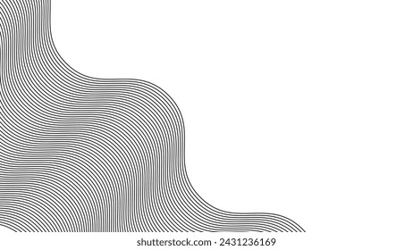 Línea onda abstracta rayas diseño fondo de pantalla imagen vectorial de fondo para fondo o presentación