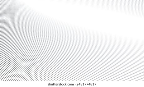 Line wave abstract stripes design wallpaper background vector image for backdrop or presentation