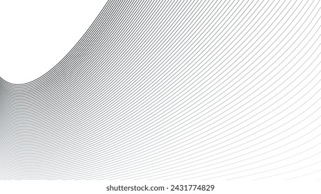 Línea onda abstracta rayas diseño fondo de pantalla imagen vectorial de fondo para fondo o presentación
