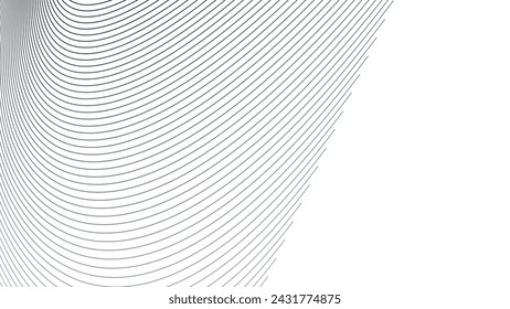 Línea onda abstracta rayas diseño fondo de pantalla imagen vectorial de fondo para fondo o presentación