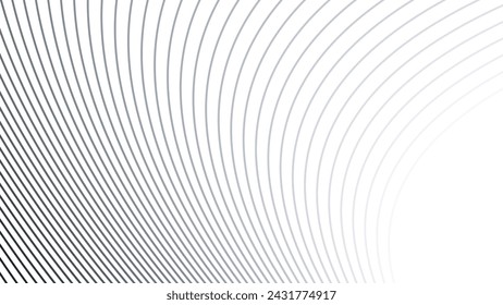 Line wave abstract stripes design wallpaper background vector image for backdrop or presentation