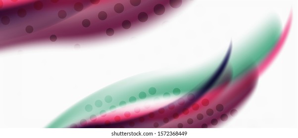 Line wave art illustration on light backdrop. Vector abstract design banner template. Business template. Abstract art background. Graphic element.