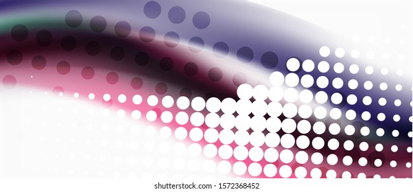 Line wave art illustration on light backdrop. Vector abstract design banner template. Business template. Abstract art background. Graphic element.