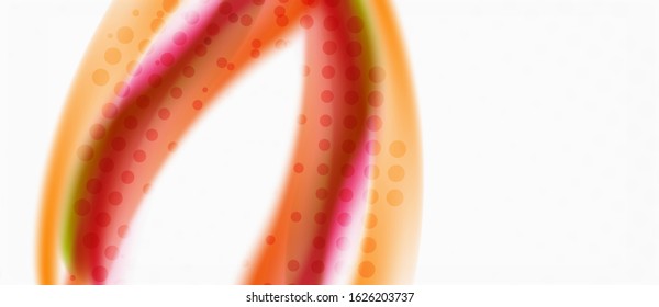 Line wave art illustration on light backdrop. Vector abstract design banner template. Business template. Abstract art background. Graphic element.