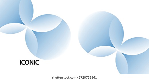plano de fundo da onda de linha. Fundo abstrato das linhas redondas mínimas azuis. Fundo de vetor abstrato ondulado de linha fina. Projeto de padrão sem emenda de onda de curva