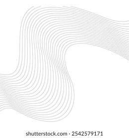 Line wave background gradient style template