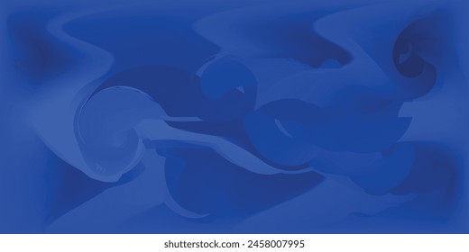 Line wave blue sky. Fluid curve pattern for background design.