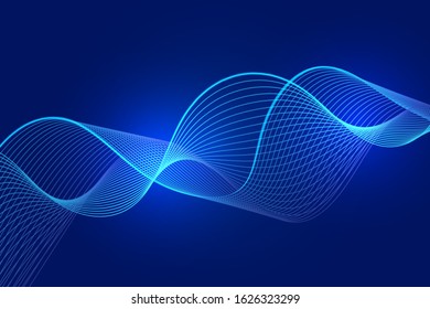 Line wave geometric texture abstract background with copy space for text or message web and business card design   