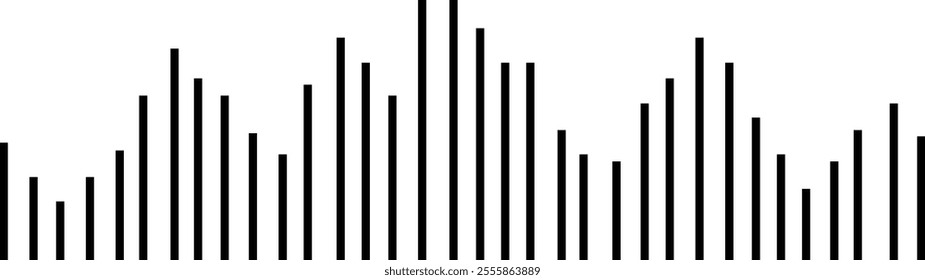 Line wave music sound noise audio frequency icon signal podcast radio soundwave waveform volume art hand. Wave, Frequency, Acoustic line music logo recording voice wave doodle sketch abstract.