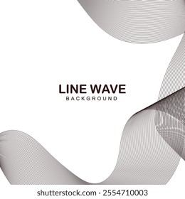 line wave white and black color background design