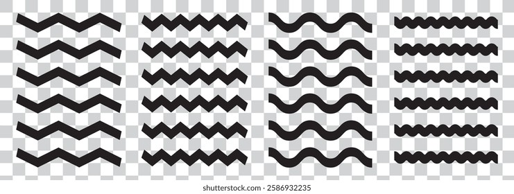 Line waves set. Water Waves illustration. Blue waves vector icon set. Water logo. Waves collection