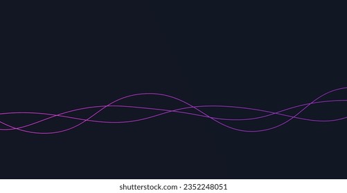 Line wavy vector background. Curve wave. Line art striped graphic template. vector illustration.  Geometric stripe line art design. Modern luxury template twirl vortex.