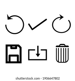 Line web icon set - Search Engine Optimized on a white background