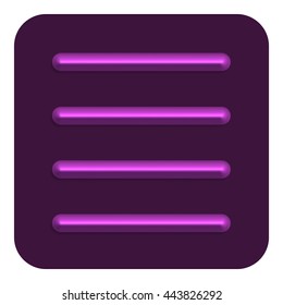 Line Web Icon, Vector Illustration Design Symbol
