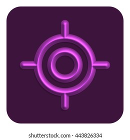 Line Web Icon, Vector Illustration Design Symbol