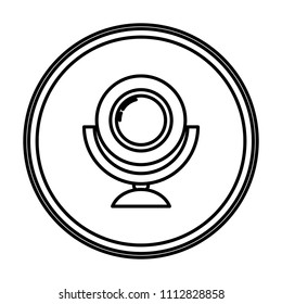 line webcam protection connection technology emblem