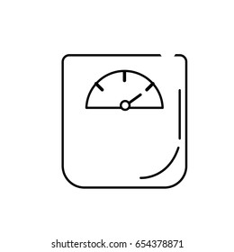 line weight machine instrument to measure of kilogram