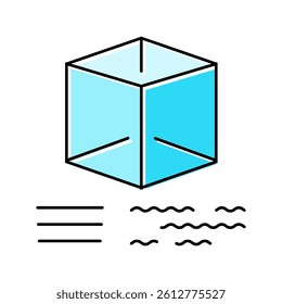 line weights architectural drafter color icon vector. line weights architectural drafter sign. isolated symbol illustration