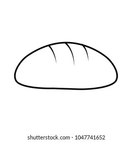 line wheat bread organic food tasty