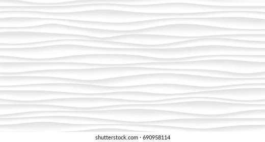 Line White texture. gray abstract pattern. wave wavy nature geometric modern.
on white background for interior wall 3d design. vector illustration