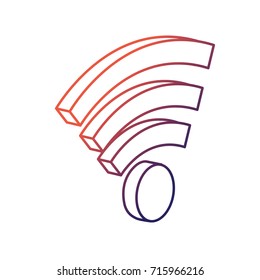 line wifi technology to connect in the digital network