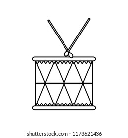 line wood drum musical object play